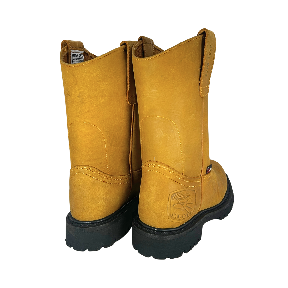 Bota de trabajo Estilo 0450 Color Miel Suela Tractor Alfarero