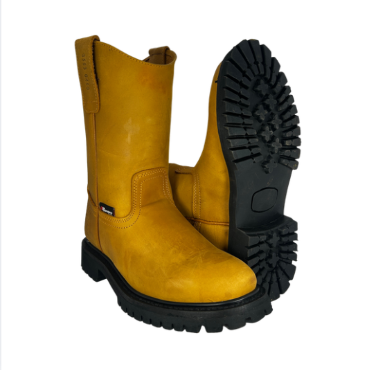 Bota de trabajo Estilo 0450 Color Miel Suela Tractor Alfarero