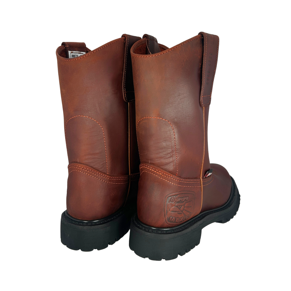 Bota de trabajo Estilo 0450 Color Shedrón Suela Tractor duradera Alfarero