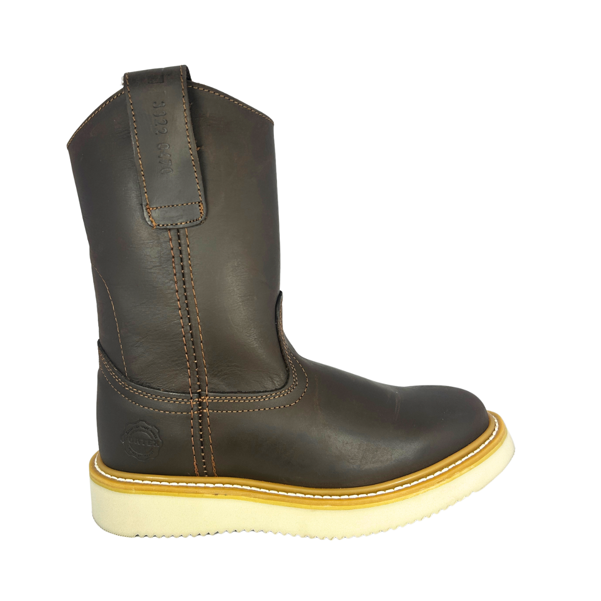 Bota de trabajo ligera Estilo 0470 Color café Suela PU ultra confortable y duradera Fotex