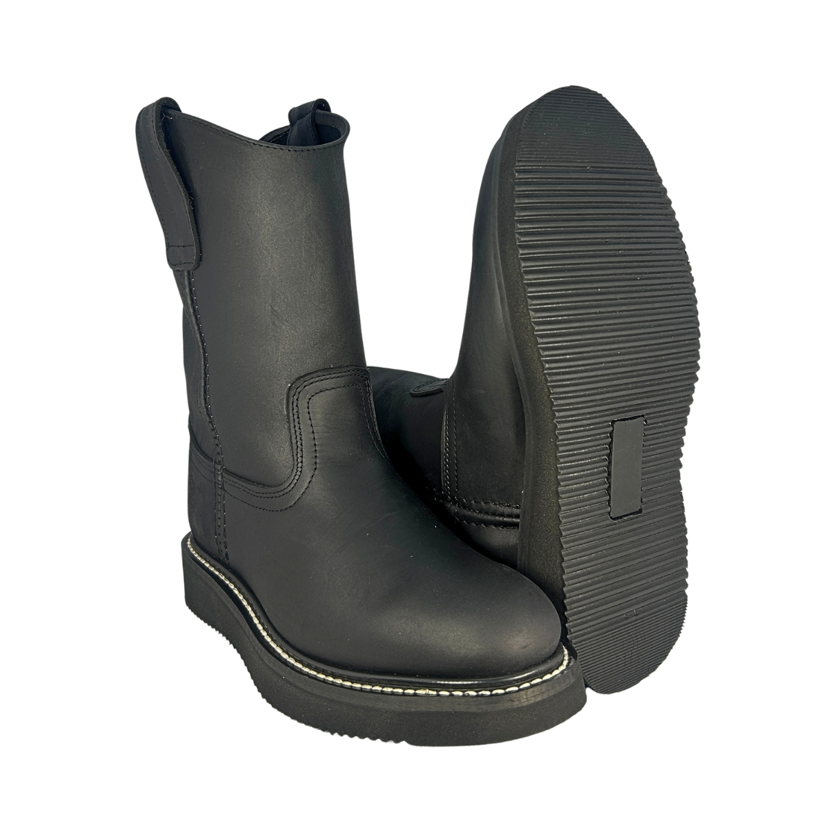 Bota de trabajo ligera Estilo 0470 Color negro Suela PU ultra confortable y duradera Fotex