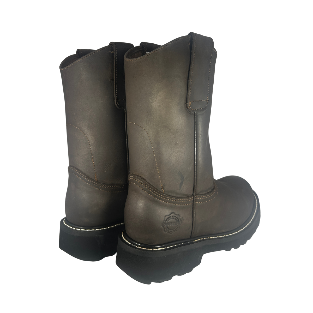 Bota de trabajo ligera Estilo 0471 Color café Suela PU ultra confortable y duradera Fortex