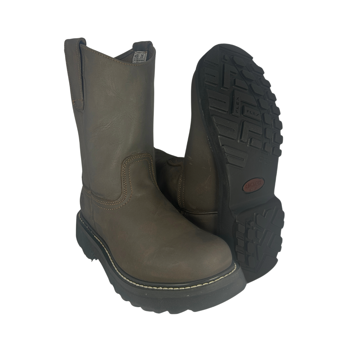 Bota de trabajo ligera Estilo 0471 Color café Suela PU ultra confortable y duradera Fortex