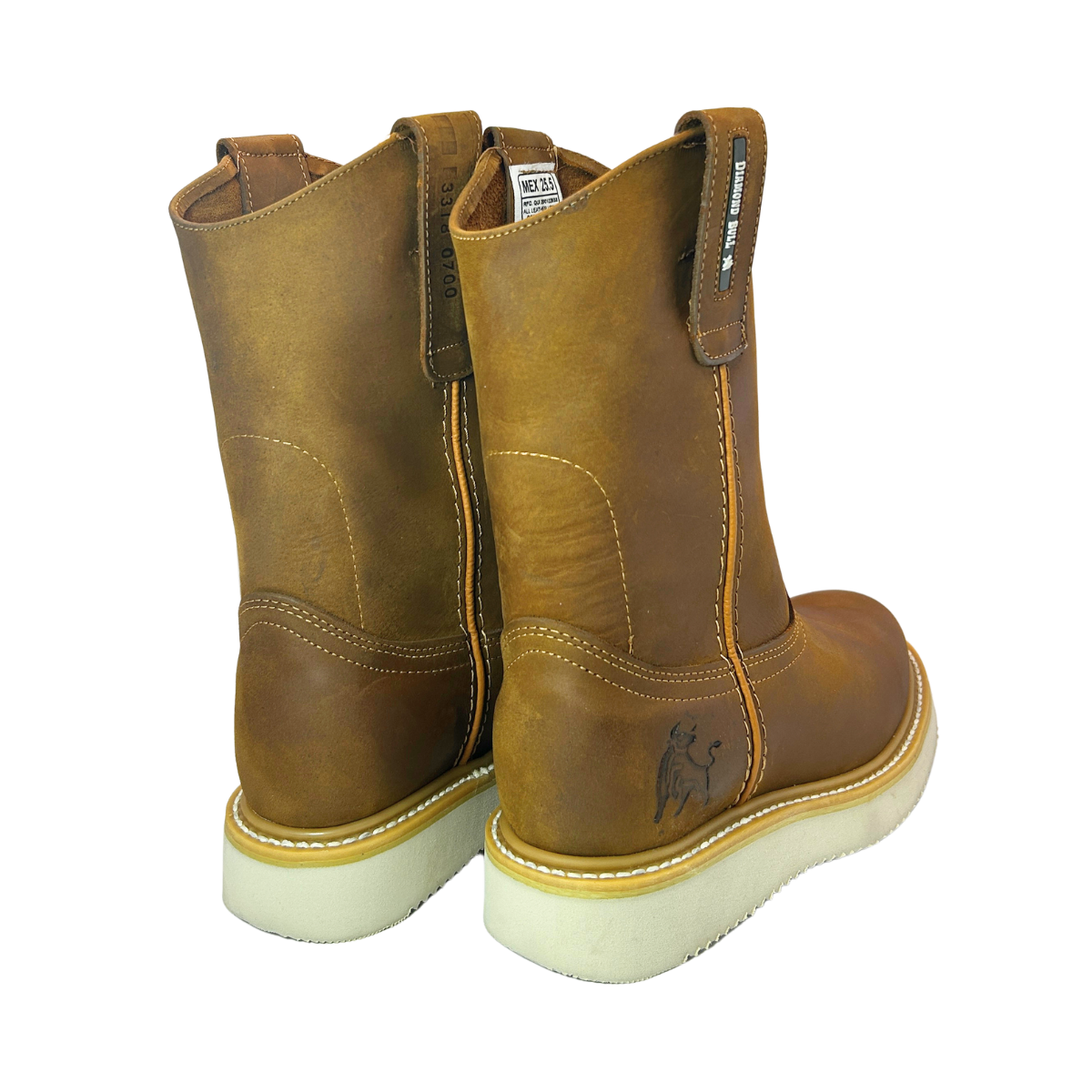Bota roper de trabajo ligera Estilo 0700 Color Latón Suela PU ultra confortable y duradera