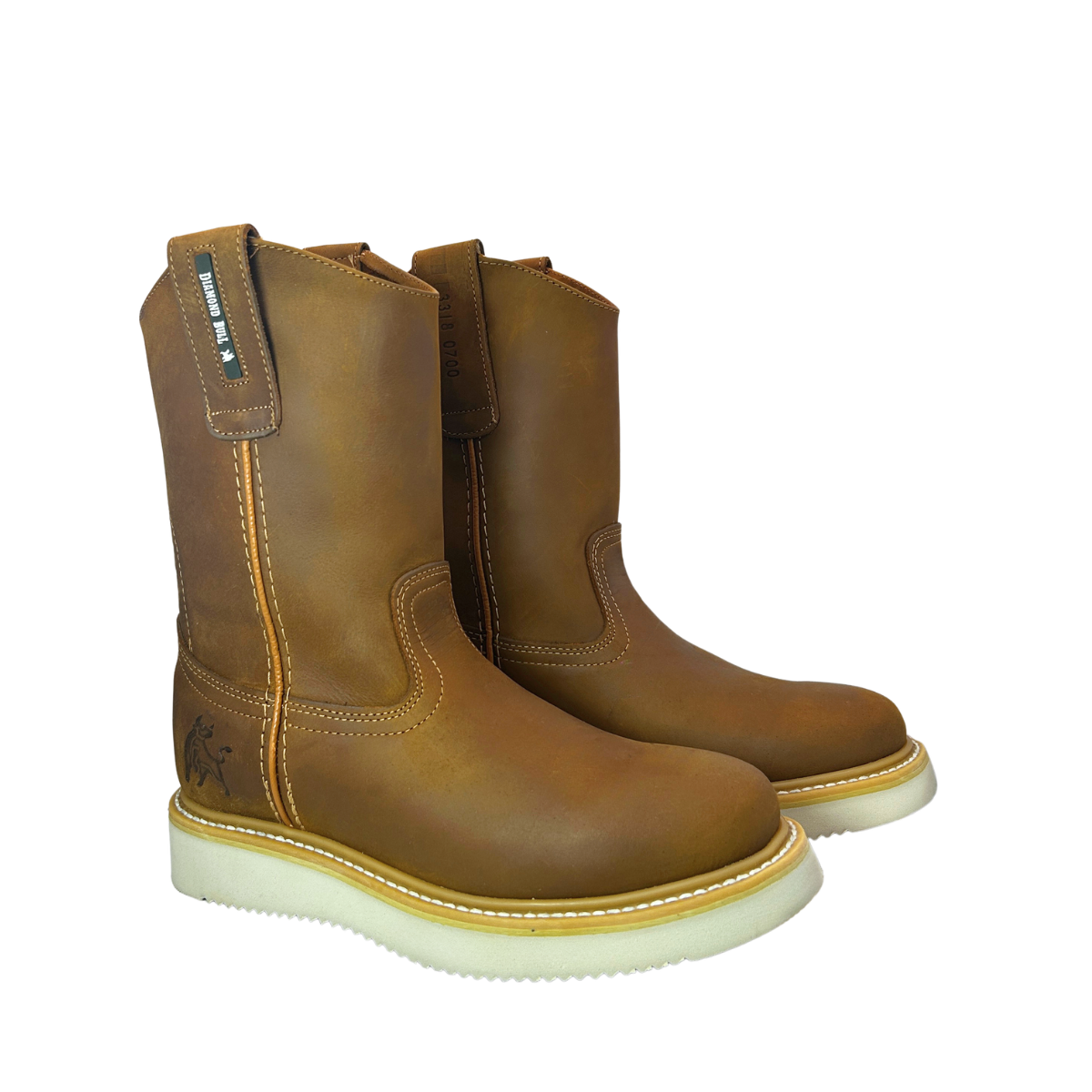 Bota roper de trabajo ligera Estilo 0700 Color Latón Suela PU ultra confortable y duradera