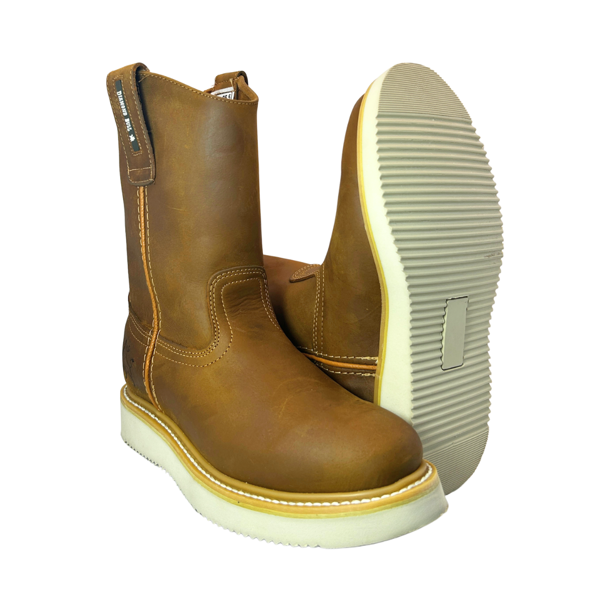 Bota roper de trabajo ligera Estilo 0700 Color Latón Suela PU ultra confortable y duradera