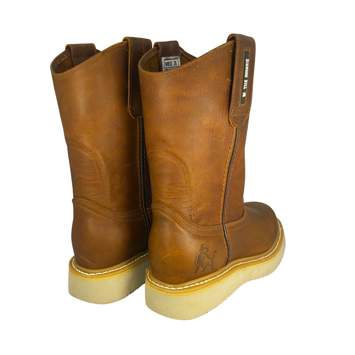 Bota roper de trabajo ligera Estilo 0700 Color mielo claro Suela PU ultra confortable y duradera
