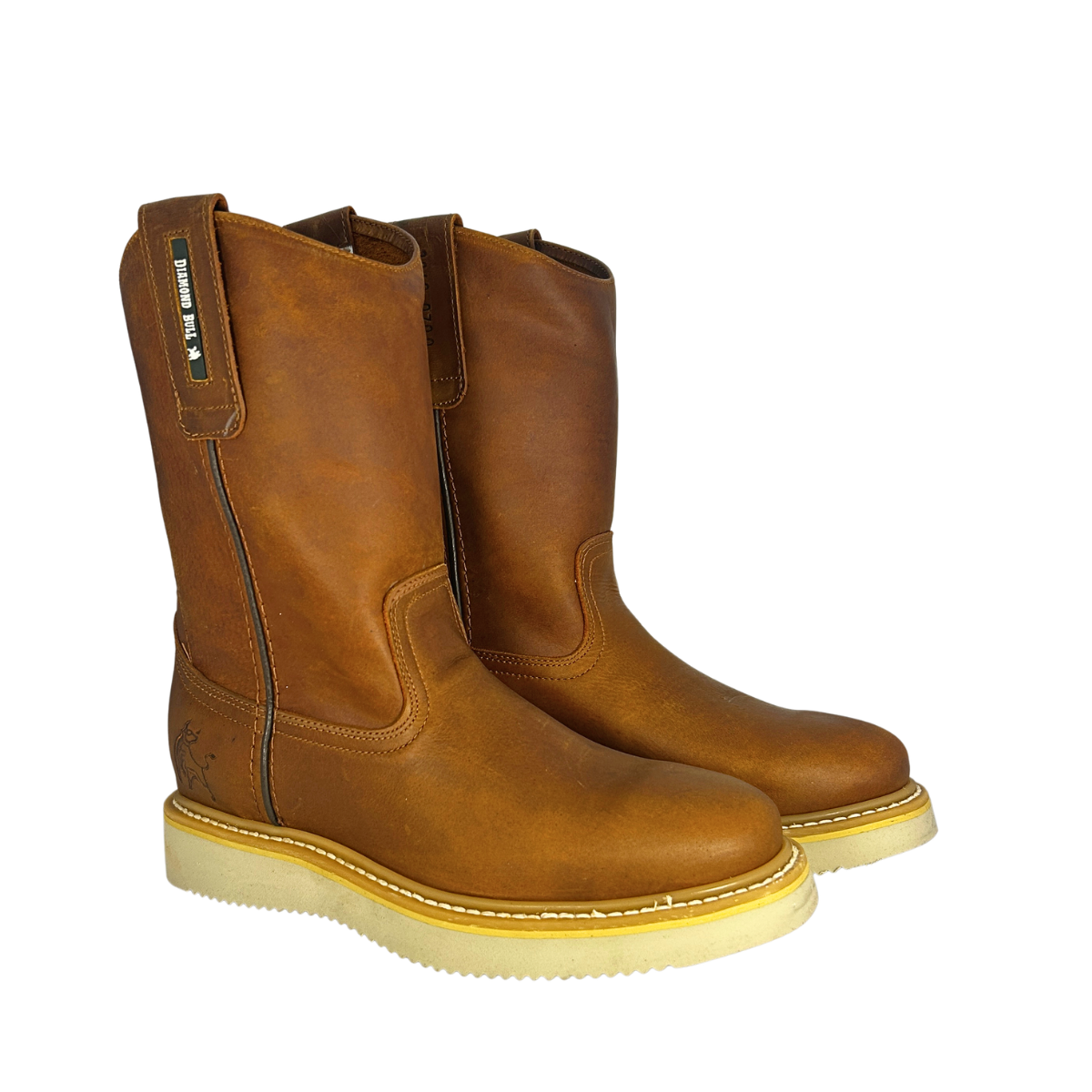 Bota roper de trabajo ligera Estilo 0700 Color mielo claro Suela PU ultra confortable y duradera